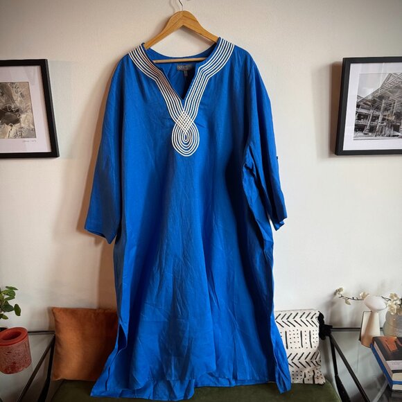 Ulla Popken Dresses & Skirts - NWT Ulla Popken 100% Linen Caftan - Plus Size
